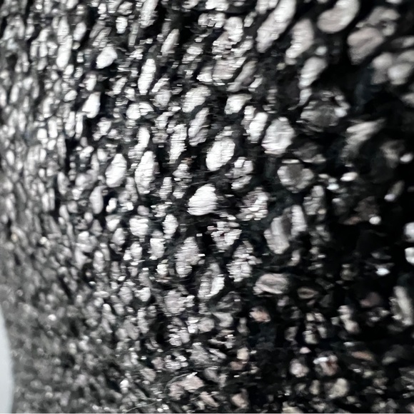 Hutch Silver Metallic Malia Gown size 4 - Picture 9 of 16